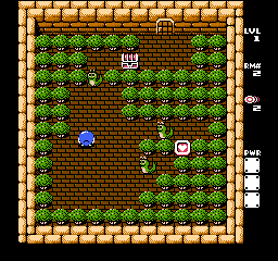 Adventures of Lolo 3 (USA) In game screenshot
